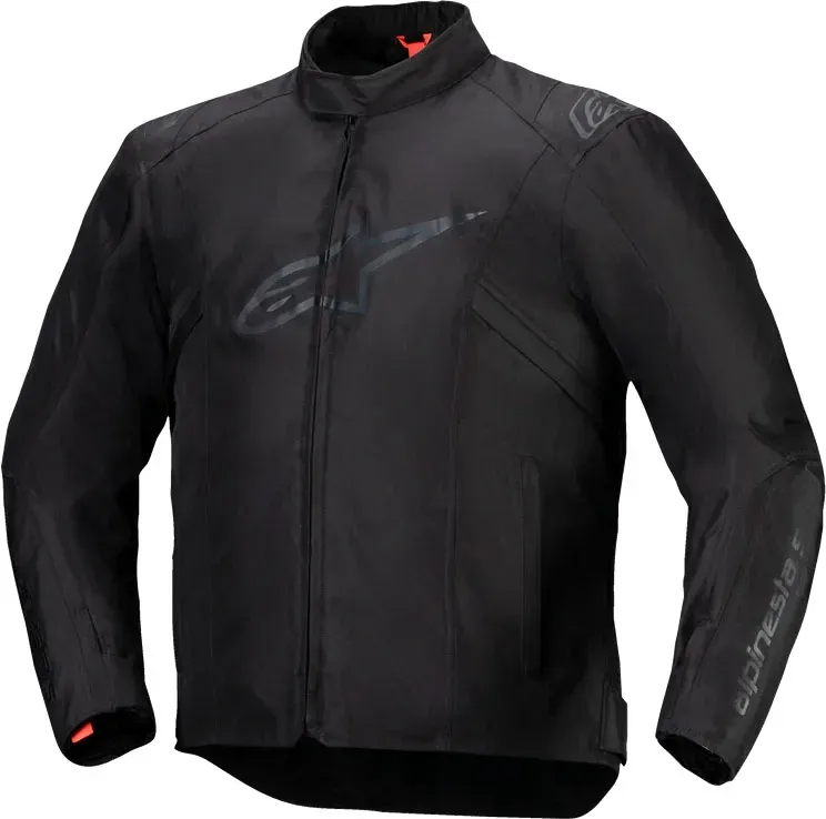 Alpinestars T-SPS V2, veste textile imperméable - Noir/Noir - XL