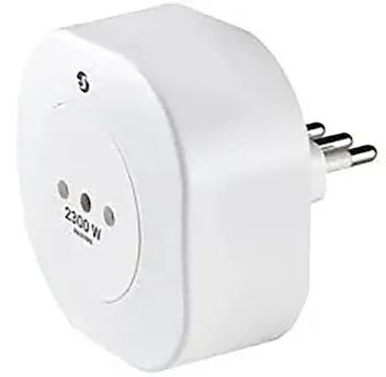 Shelly Plus Plug IT Smart Wifi-Steckdose in Weiß