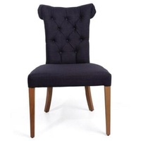 JVmoebel Stuhl Stuhl Luxus Stoff Massivholz Design Stühle Lehnstuhl Polster Art Deco lila