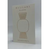 Bvlgari Allegra Fantasia Veneta Luxus Probe 1,5ml Seltenheit