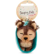 NICI Schlüsselanhänger Sleeping Pets Hund Yorkshire
