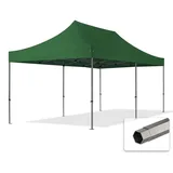 TOOLPORT Faltpavillon 3 x 6 m dunkelgrün 582555