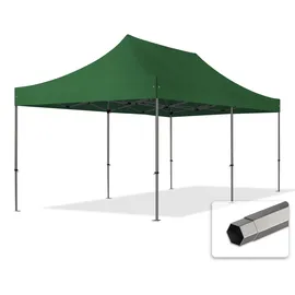 TOOLPORT Faltpavillon 3 x 6 m dunkelgrün 582555
