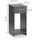 Vicco PC-Schrank Beistellschrank Computerschrank Odin Anthrazit, Schublade PC-Fach