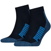 Puma Sneaker Socken Quarter Jump 2-Pack blau - 39-42