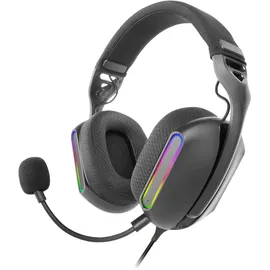 Mars Gaming MH-PRO, RGB Flow, Surround Sound Kopfhörer, Schwarz