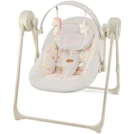 Kinderkraft - Babyschaukel mit Melodie SWINGEE beige 4xAAA/230V - Beige