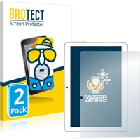 Brotect Entspiegelungs-Schutzfolie Displayschutz Matt (2 Stück, X108 10" Tablet