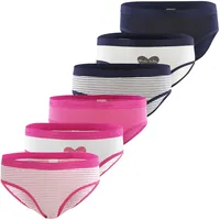 DIM Mädchen Slip Pockets 6er Pack