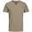 Jjesplit Neck Tee Noos beige L