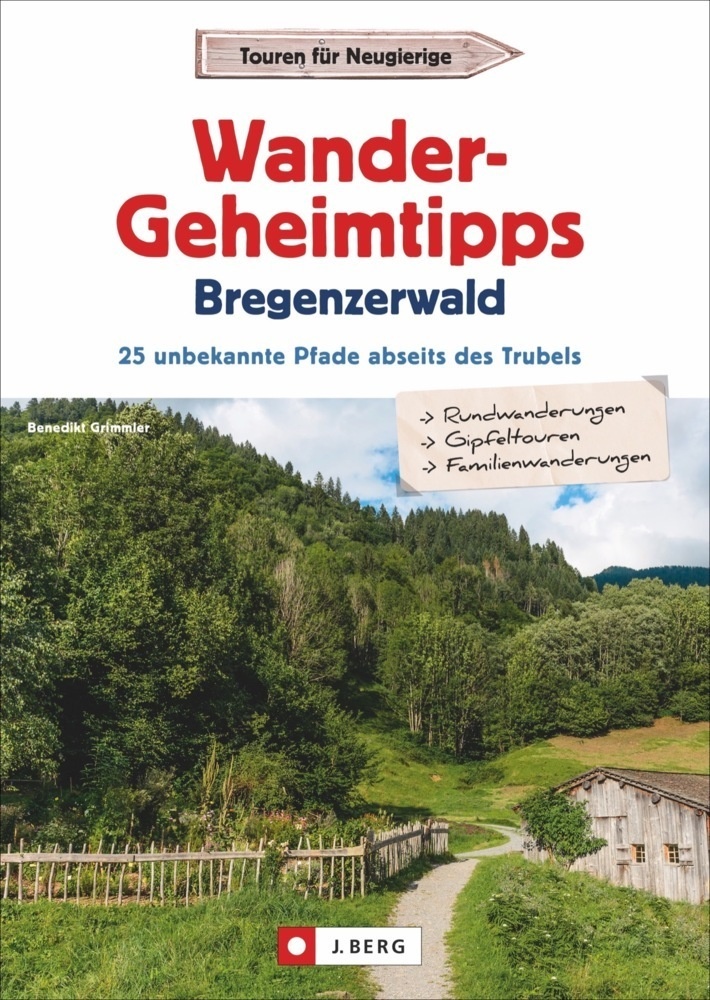 Wander-Geheimtipps Bregenzerwald - Benedikt Grimmler  Kartoniert (TB)