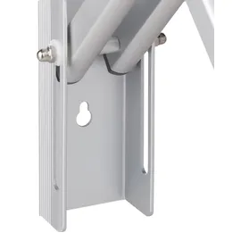 Relaxdays Wandtrockner 8 m silber