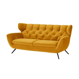 jette home Sofa Caldara ¦ gelb ¦ Maße (cm): B: 200 H: 94 T: 95.0