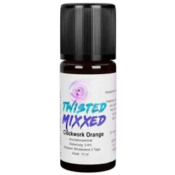 Twisted Vaping Aroma 10ml Clockwork Orange