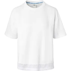 Tchibo - Mesh-Sportshirt - Damen - Gr. XS - weiß