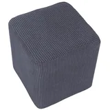 Folpus Perfekter Klappbett Gästebett Ottoman Bettwäsche Schonbezug, Grau