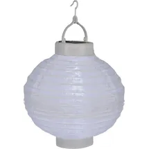 Star Trading LED Solarlampe Jerrit 20 cm weiß