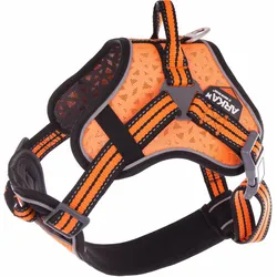 Hundegeschirr Multisport ARKA orange EINHEITSFARBE XL