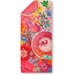 hip Reisehandtuch »Giselah«, (1 St., Reisehandtuch 75 x 180 cm), Mikrofaser, 75x180, Schnelltrocknend, Reisen, Sport, Yoga, Wendeoptik hip rot B/L: 75 cm x 180 cm