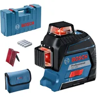 Bosch Linienlaser GLL 3-80 mit 4 x 1,5 V-LR6-Batterie