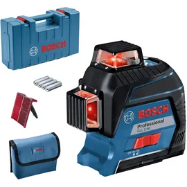 Bosch Linienlaser GLL 3-80 mit 4 x 1,5 V-LR6-Batterie