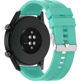 König Design Sport Ersatz Armband für Huawei Watch GT 3 42mm Silikon Band Loop Neu, Uhrenarmband, Blau