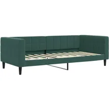 vidaXL Tagesbett mit Matratze 90 x 200 cm grün