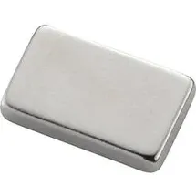 Conrad 503662 Permanent-Magnet Stab (L x B x H) 2 x 10 x 6 mm N38SH 1.19 T Grenztemperatur (max.): 150 °C