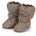 Unisex Kinder Baby-stiefel Babyschuh Braun 21/22 EU