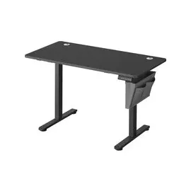 Songmics Höhenverstellbarer Schreibtisch 120 x 60 cm Tintenschwarz