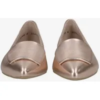 Paul Green Ballerinas in Metallic Rose | 40