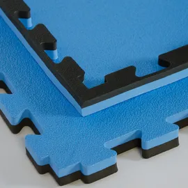 Eyepower 90x90cm XL Trainingsmatte - 25mm dicke Sportmatte mit Rand