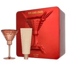 Pepe Jeans Life is Now Eau de Parfum 160 ml + Body Lotion 80 ml + Duschgel 80 ml Geschenkset
