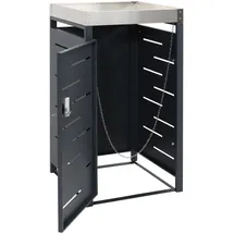 Proregal Mülltonnenbox 110 x 60 x 62 cm anthrazit