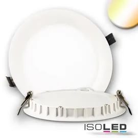 ISOLED LED Downlight, 24W, ultraflach, ColorSwitch 2600K3100K4000K, dimmbar