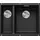 Blanco Subline 340/160-U rechts anthrazit + Handbetätigung + InFino