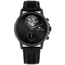 Tommy Hilfiger Stewart Multifunktion Leder 42 mm 1710748