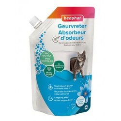 Beaphar Geruchsneutralisierer - Granulat für Katzentoilette (400 g) 1 Packung