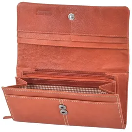 GREENBURRY Tumble Nappa Geldbörse Damen orange