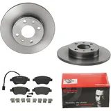 Brembo Bremsensatz, Bremsbeläge Voll Hinten für FIAT 500 C |
