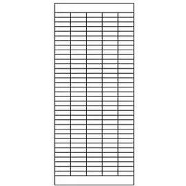 Franken Kartentafel 31,5 x 78 cm grau