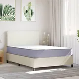 vidaXL Matratze Schaumstoff Mittelweich 140x190 cm