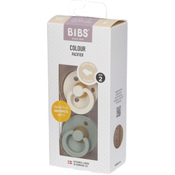 Bibs Anatomischer Sauger Ivory/Weise 6-18 Monate