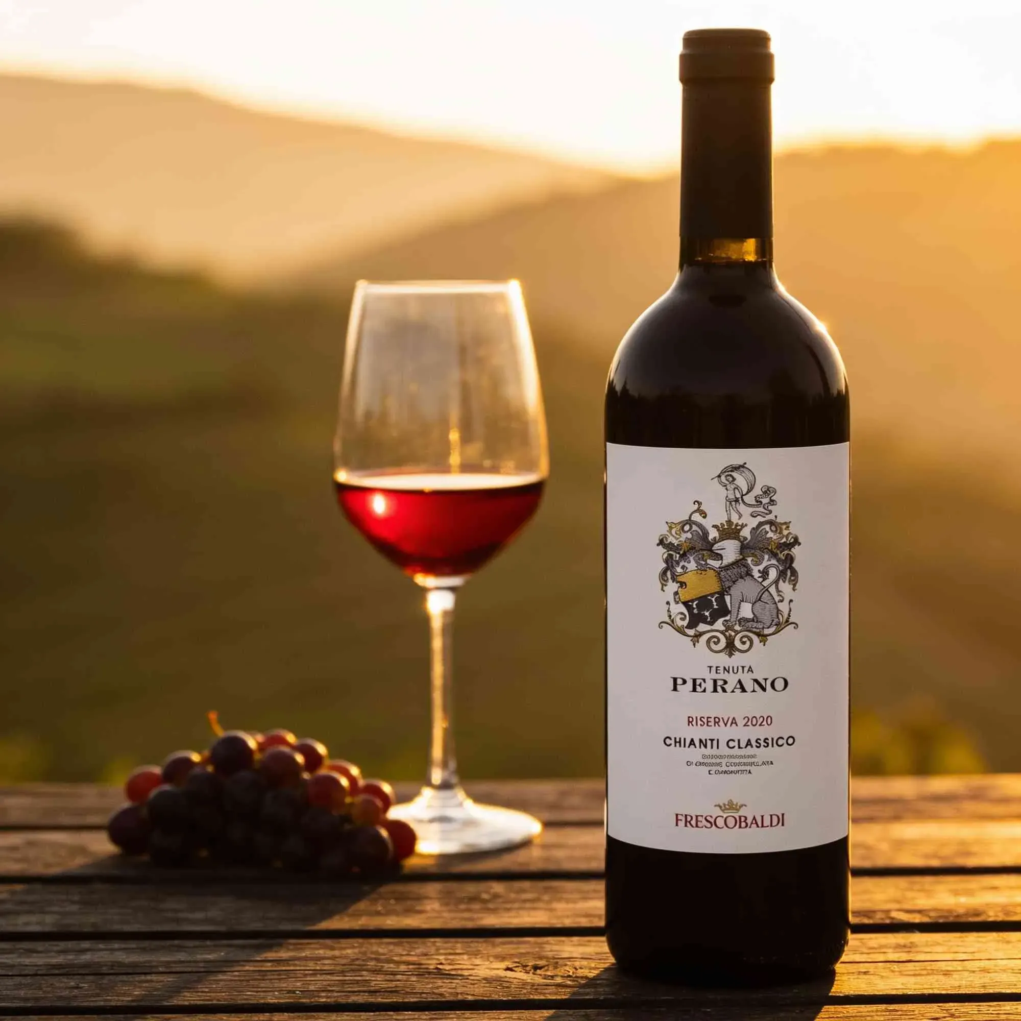 Marchesi de Frescobaldi 2020 Frescobaldi Tenuta Perano Chianti Classico Riserva 2020 Merlot,Sangiovese Italien