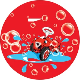 Big Bobby Car, Rot, Textil, rund, Oeko-Tex® Standard 100, für Fußbodenheizung geeignet, rutschfest, Teppiche & Böden, Teppiche, Teppich Kinderzimmer