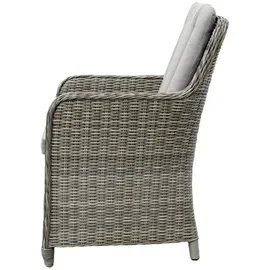 bellavista - Home & Garden® Ria Dining-Sessel 92 x 64 x 65 cm grau 2 St.
