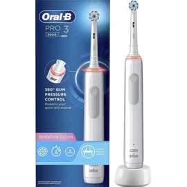 Oral-B Pro 3 3000 Sensitive Clean weiß