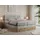 MKS Boxspringbett 160 x 200 cm H3 Hellgrau