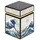 GOEBEL Hokusai Teedose aus Metall in der Farbe Blau - Die Welle, Maße: 7,5cm x 7,5cm x 11cm, 67-065-10-1