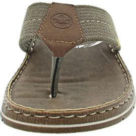 Rieker Zehentrenner Olive/Mandel/Moor 44